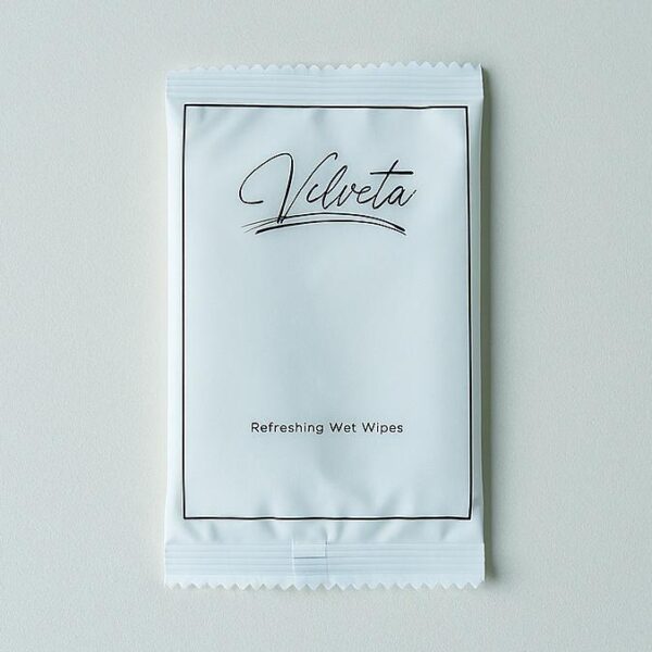 1200pcs non-woven wet wipes Velveta bulk box white folded