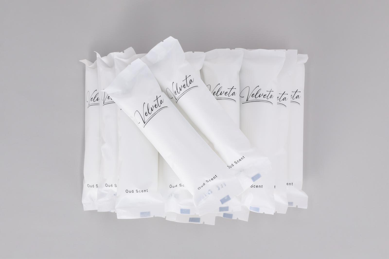 velveta microfiber wet towels bulk box – white – 400 pieces