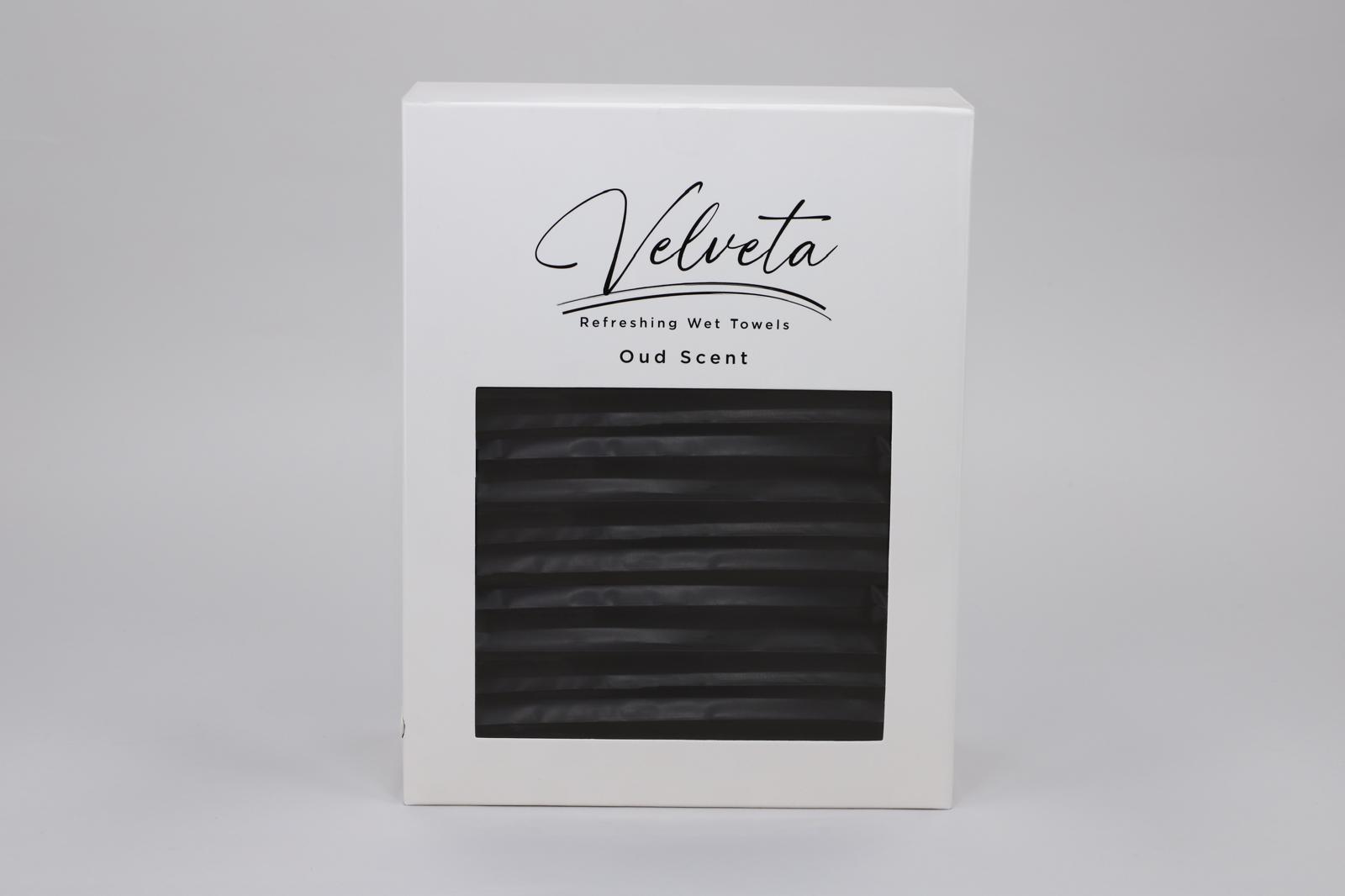 velveta microfiber wet towels handy pack – 15 pieces