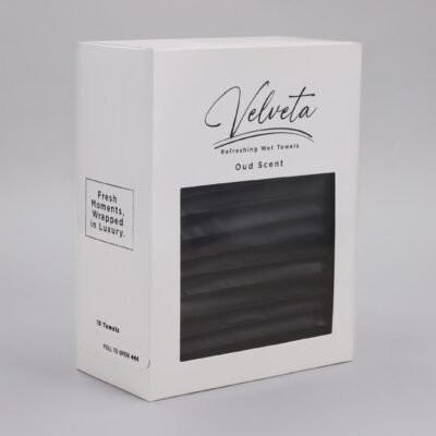 velveta microfiber wet towels handy pack – 15 pieces