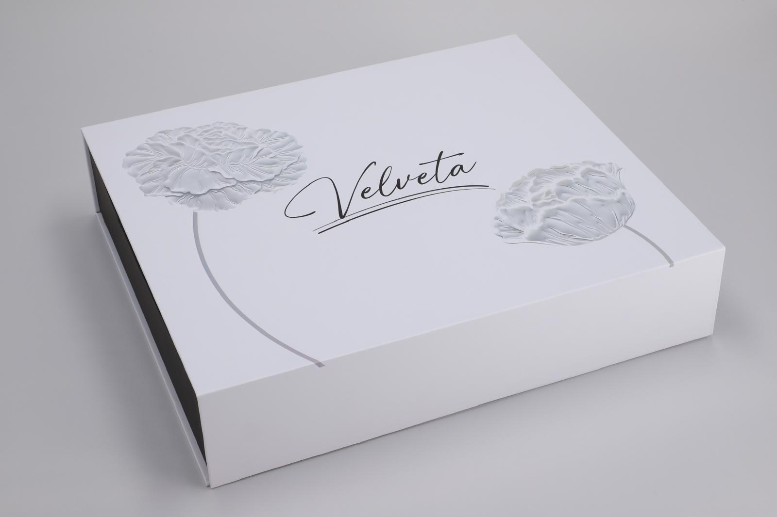 velveta luxury cotton wet towels box – 40 pieces