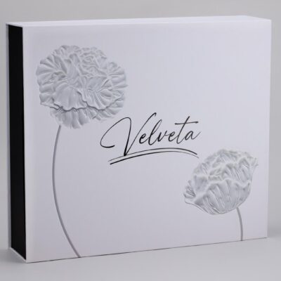 velveta luxury cotton wet towels box – 40 pieces